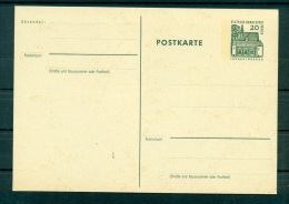Berlin Ouest  1966 - Michel N.P 68 - Entier Postal 20 P. - Postkarten - Ungebraucht
