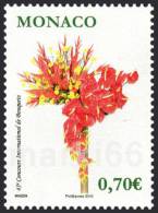 Monaco - 2010 - 43rd International Bouquets Competition - Mint Stamp - Autres & Non Classés