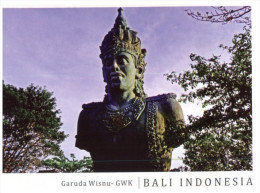 (987) Indonesia - Temple Garuuda Wisnu Statue - Buddhism