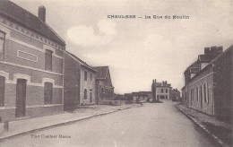 PICARDIE - 80 - SOMME - CHAULNES - La Rue Du Moulin - HD Légérement Défraichi - Petite Tâche - Chaulnes