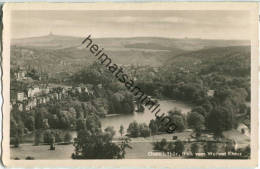 Greiz - Blick Vom Weißen Kreuz - Foto-Ansichtskarte - Verlag Trinks & Co Leipzig - Greiz