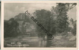 Greiz - Oberes Und Unteres Schloss - Foto-Ansichtskarte - Verlag Trinks & Co Leipzig - Greiz