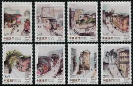 MACAU 2015 - Peintures, Vieilles Rues Et Allées De Macau - 8 Val Neufs // Mnh - Neufs