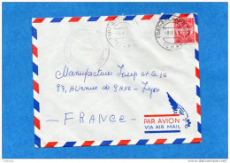MARCOPHILIE-lettre FM-TCHAD -cad-fort Archambault-1959- Timbres FM  N°12-pour Françe - Autres & Non Classés