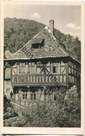 Suhl - Fachwerkhaus - Foto-Ansichtskarte 50er Jahre - Verlag Volkskunstverlag Reichenbach - Suhl