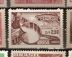 Brazil * & II Expansion Of The National Company Siderurgica, Volta Redonda 1957 (626) - Neufs