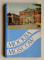 Book Booklet From Ussr Russia Moscow Include 23 Photographies In 6 Languages, View Map - Langues Slaves