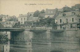 56 JOSSELIN / Le Pont Sur La Rivière / - Josselin