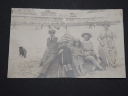 Carte Photo De Souvenir De La Plage En 1925 - A Voir   P13545 - Foto's