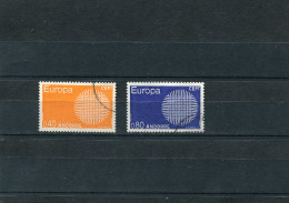 ANDORRA(FR)1970.EUROPEAN STAMPS.CTO. - Oblitérés