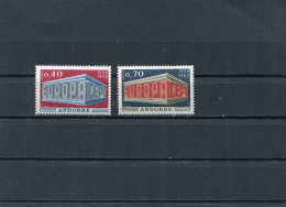 ANDORRA(FR).1969 EUROPEAN STAMPS.MNH. - Gebruikt