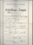 Zeugnis Von Rosa Schramm In Rodewisch I. Sachsen , 1911 , Schule , Volksschule !!! - Vogtland