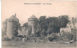 Cpa 53 Lassay  Les Tours - Lassay Les Chateaux