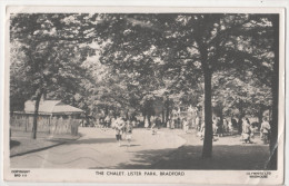 POST CARD THE CHALET LISTER PARK BRADFORD  LILYWHITE LTD BRIGHOUSE  Animation  Men Women - Bradford