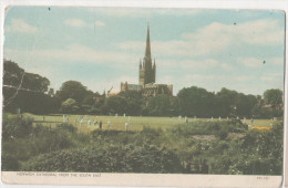 PC Great Britain NORWICH CATHEDRAL FROM THE SOUTH EAST - Norwich