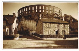 RB 1072 - 1953 Judges Real Photo Postcard - McCaig Tower Oban - Argyllshire Scotland - Argyllshire