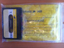 FRANCE Années 1980 CASSETTE POSTE CASSETTEPOSTE TEST AVEC ENVELOPPE ET COUPON-REPONSE - Postdokumente