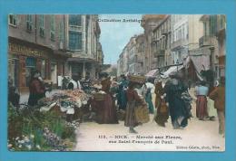 CPA 115 - Marché Aux Fleurs Rue Sain-François De Paul NICE 06 - Autres & Non Classés