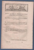 BULLETIN DES LOIS AN XI - TABLEAUX JUSTICES DE PAIX - TABLEAUX DE RECTIFICATION DE NOMENCLATURE DE COMMUNES - Décrets & Lois