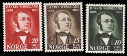 Norge Serie 1945 Tre Valori N. 273/5 - Nuovi ** - Ongebruikt