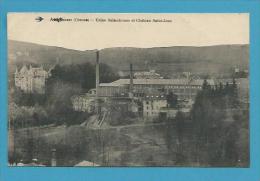 CPA Usine Salandrouze Et Château Saint-Jean AUBUSSON 23 - Aubusson
