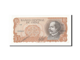 Billet, Chile, 10 Escudos, SPL - Chili