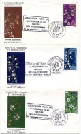 Nouvelle Calédonie - FDC Yvert 392 393 & PA 165 - Fleurs Orchidées - R 1913 - FDC