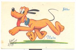 WALT DISNEY PLUTO  - TOBLER NON VIAGGIATA FP - Andere & Zonder Classificatie