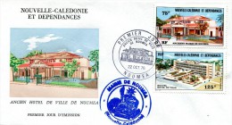 Nouvelle Calédonie - FDC Yvert PA 174 & 175 - Hôtel De Ville De Nouméa - R 1927 - FDC