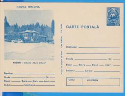 TOURISM, BUSTENI,  MOUNTAIN SCENERY, RESTAURANT  ROMANIA POSTAL STATIONERY - Hotel- & Gaststättengewerbe