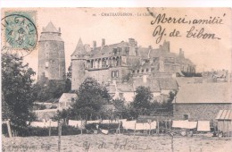 10 CHATEAUGIRON. - Le Château CPA écrite En 1905 - Châteaugiron