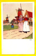 GOES Ca1900 CASSIERS H ILLUSTRATEUR ILLUSTRATOR Ilustrador Illustratore MOLEN MOULIN PAYSANNE W DE HAAN UTRECHT 3799 - Goes