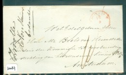 POSTHISTORIE * BRIEFOMSLAG Uit 1863 Van ZWOLLE Aan SECRETARIS Der KONINGIN Te AMSTERDAM (10.087) - ...-1852 Prephilately