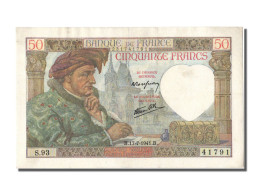 Billet, France, 50 Francs, 50 F 1940-1942 ''Jacques Coeur'', 1941, 1941-07-17 - 50 F 1940-1942 ''Jacques Coeur''