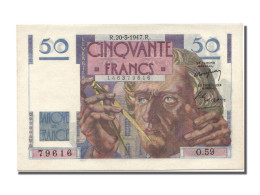 Billet, France, 50 Francs, 50 F 1946-1951 ''Le Verrier'', 1947, 1947-03-20 - 50 F 1946-1951 ''Le Verrier''