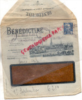 76 - ABBAYE DE FECAMP - BELLE  ENVELOPPE BENEDICTINE DISTILLERIE LIQUEUR - A. LEGRAND AINE FONDATEUR- 1948 - 1900 – 1949