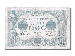 Billet, France, 5 Francs, 5 F 1912-1917 ''Bleu'', 1915, 1915-04-30, TTB+ - 5 F 1912-1917 ''Bleu''