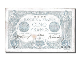 Billet, France, 5 Francs, 5 F 1912-1917 ''Bleu'', 1915, 1915-12-20, TTB - 5 F 1912-1917 ''Bleu''