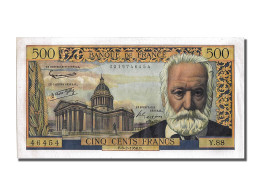 Billet, France, 500 Francs, 500 F 1954-1958 ''Victor Hugo'', 1958, 1958-02-06 - 500 F 1954-1958 ''Victor Hugo''