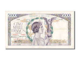 Billet, France, 5000 Francs, 5 000 F 1934-1944 ''Victoire'', 1939, 1939-04-06 - 5 000 F 1934-1944 ''Victoire''