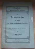 Flugschriften Des Evangelischen Bundes 3 Fascicules   N°1, N°2, N°4 Allemand Gothique  Voir Détails - Christianism