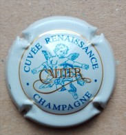 Capsule De Champagne -  Cattier - Cuvée Renaissance   - N°10 - Blanc , Bleu  Et Or - Moet Et Chandon