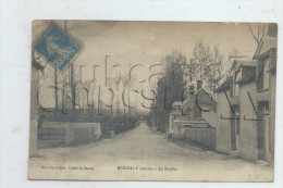 Marcilly-le-Hayer (10) : Perspective De La Route Prise Du Moulin  En 1920  PF. - Marcilly