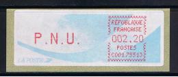 ATM, LSA, CROUZET, PAPIER COMETE, PNU 2,20, BUREAU DE PARIS ITALIE, C001 75513. - 1981-84 Types « LS » & « LSA » (prototypes)