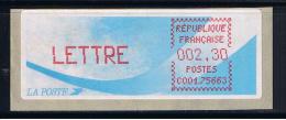 ATM, LSA, CROUZET, PAPIER COMETE, LETTRE 2.30, BUREAU DE PARIS JEANNE D´ARC C001 75563. - 1981-84 LS & LSA Prototypen