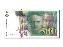 Billet, France, 500 Francs, 500 F 1994-2000 ''Pierre Et Marie Curie'', 1994 - 500 F 1994-2000 ''Pierre En Marie Curie''