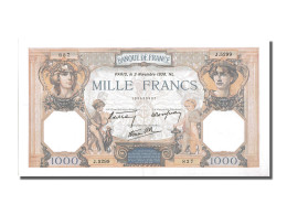 Billet, France, 500 Francs, 1 000 F 1927-1940 ''Cérès Et Mercure'', 1939 - 1 000 F 1927-1940 ''Cérès Et Mercure''