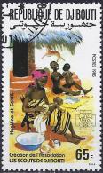 Djibouti 1985 - Scouting ( Mi 442 - YT 606 ) - Used Stamps