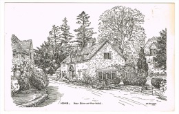 RB 1073 - 1957 Postcard - Icomb Village Near Stow-on-the-Wold Gloucestershire - Autres & Non Classés