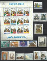 ITALIA REPUBBLICA ITALY REPUBLIC 1993 ANNATA COMPLETA COMPLETE SET MNH - Full Years